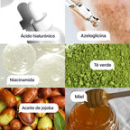 Sérum facial hidratante con autobronceador gradual