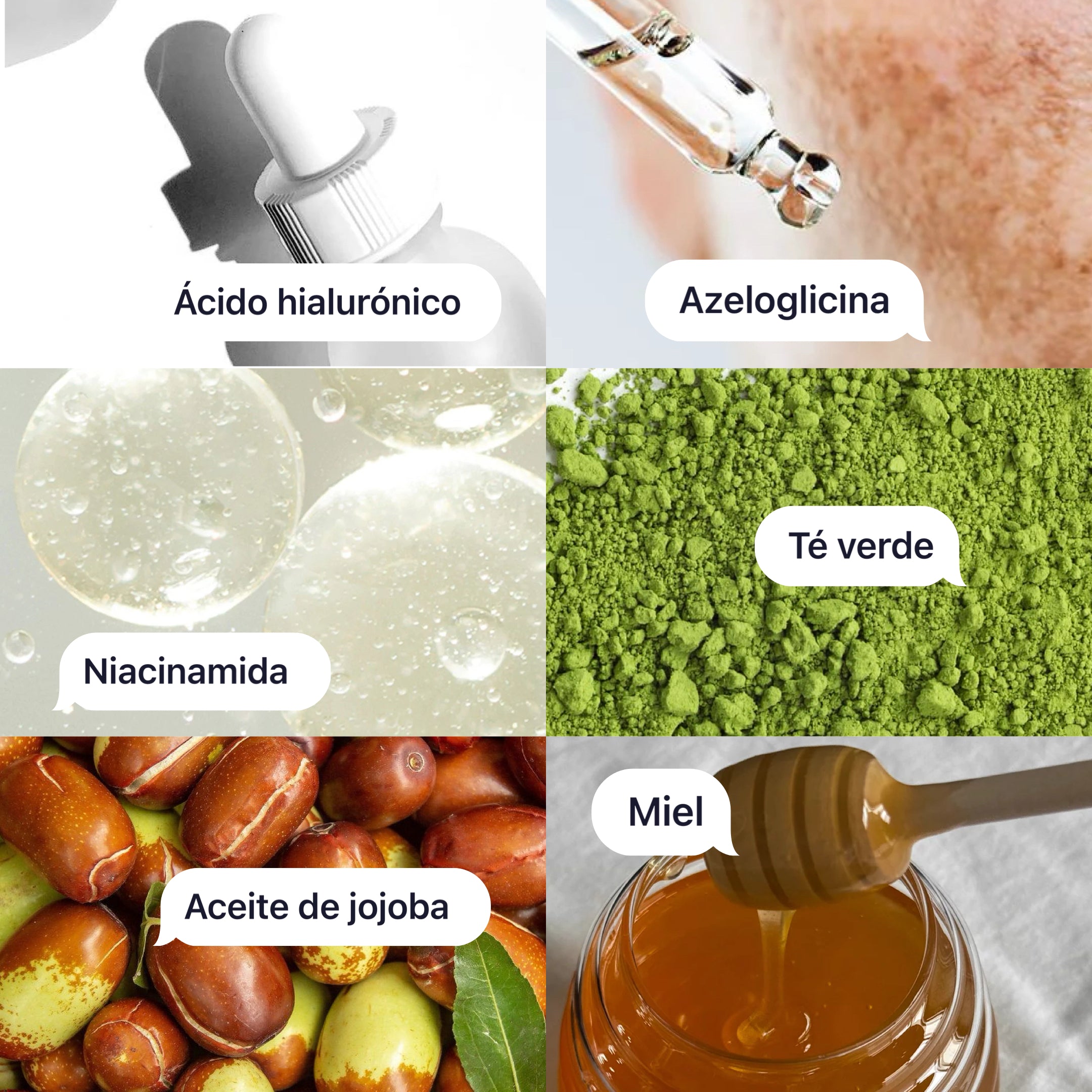 Sérum facial hidratante con autobronceador gradual